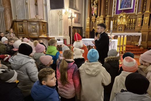 06.12.2025r. - spotkanie św. Mikołaja z dziećmi