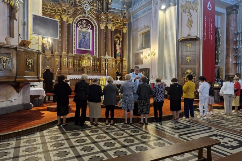 16.07.2025r. - przyjęcie szkaplerza karmelitańskiego