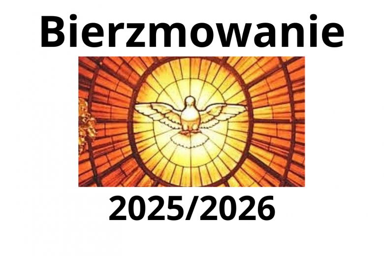 Bierzmowanie 2025/2026 | formularz zgłoszeniowy