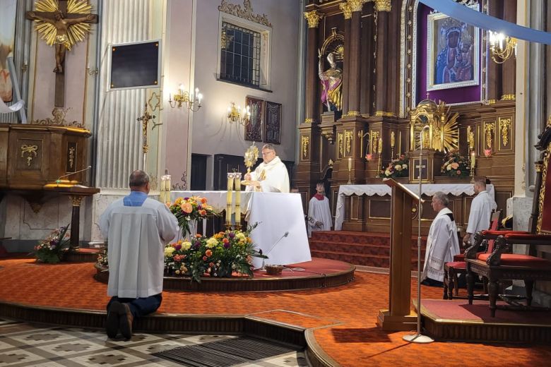 Uroczysta Msza Święta odpustowa z procesją eucharystyczną i Te Deum