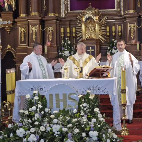 14.06.2025r. - Msza św. koncelebrowana przez abp Józefa Guzdka