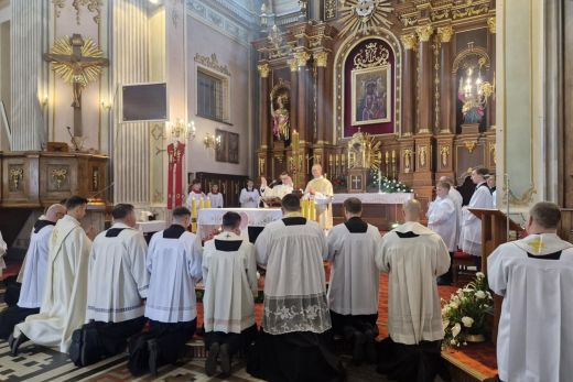 25.05.2025r. - błogosławieństwo prymicyjne księdza Krystiana Prackiego