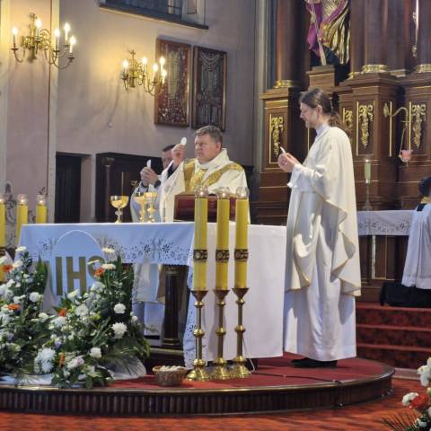 15.06.2025r. - Trzydziestolecie kapłaństwa Księdza Proboszcza - Msza św.